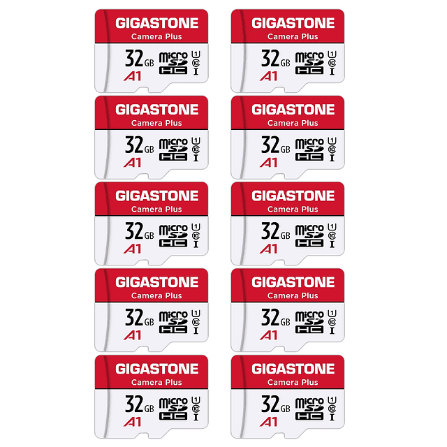 Tarjeta Micro SD de 32 GB, paquete de 10, Camera Plus, tarje