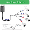 Adaptador de fuente de alimentación de CA 100-240 V a CC 12