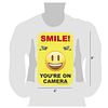 Smile You're on Camera Señal de seguridad de videovigilancia