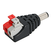 10 piezas macho 12 V 2,1 x 5,5 mm Push DC Power Jack adaptad