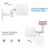 Paquete de 2 soportes de pared de seguridad para cámara Arlo