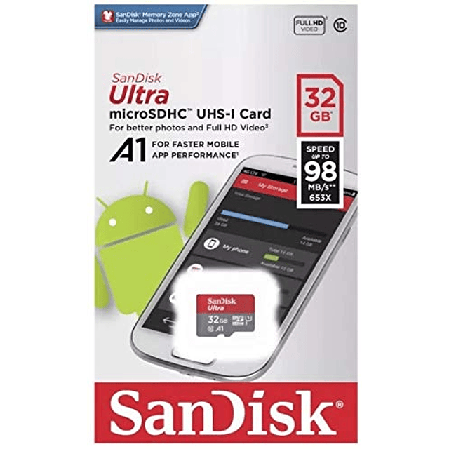 Tarjeta de memoria Micro SDHC Clase 10 UHS-1 32G de 32 GB Fu