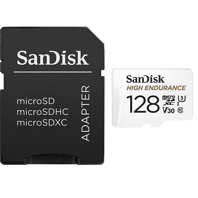 SanDisk Tarjeta TF de alta resistencia de 128 GB Tarjeta de