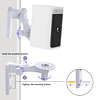 Soporte de pared para cámara compatible con Wyze Battery Cam