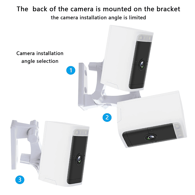 Soporte de pared para cámara compatible con Wyze Battery Cam