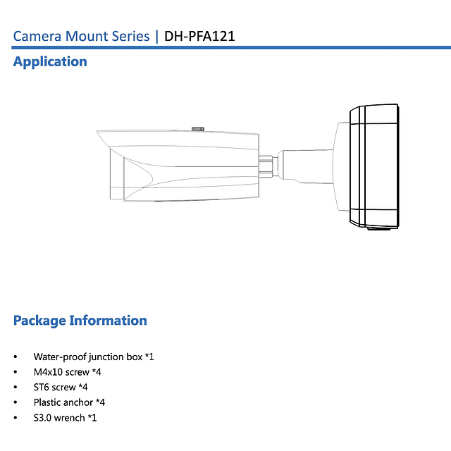 PFA121 Caja de conexiones de aluminio resistente al agua par