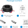 Adaptador de fuente de alimentación de CA a CC de 12 V, 2 A,