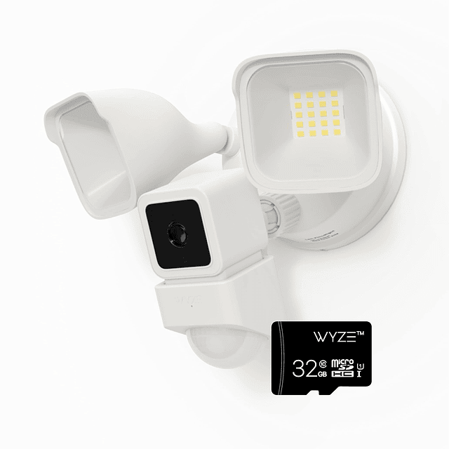 Wyze Cam Floodlight con LED de 2600 lúmenes, cámara de segur