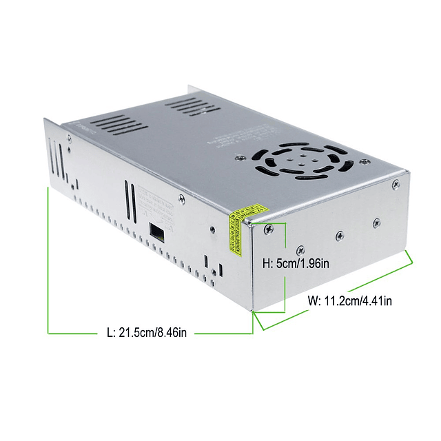 36V 10A 360W Adaptador de transformador de interruptor de fu