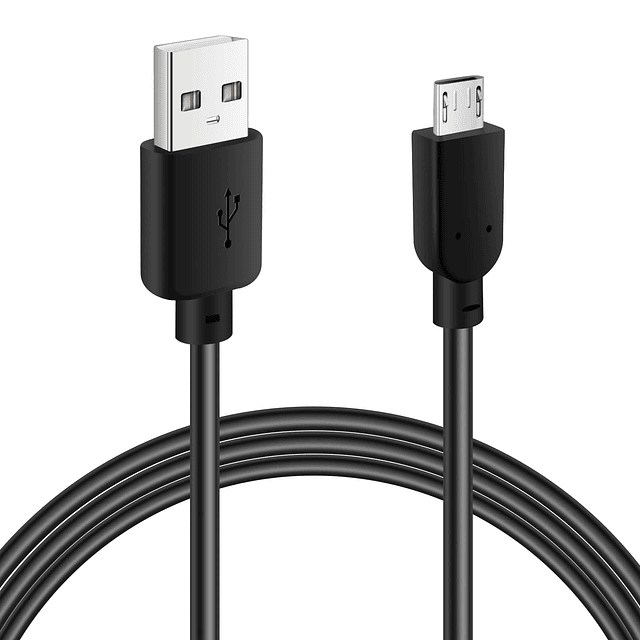 Cable micro USB de 15 pies, carga rápida y sincronización de