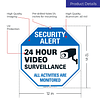 , Señal de videovigilancia para exteriores | Señal de vigila