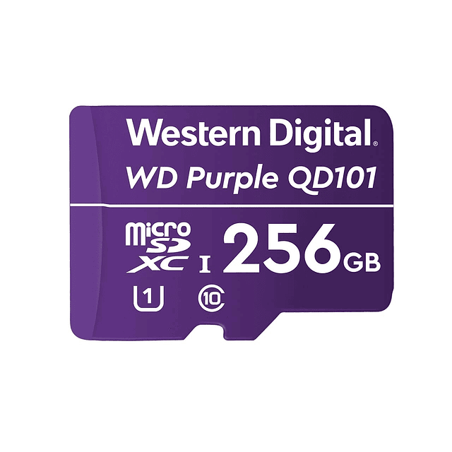 Tarjeta microSDXC de videovigilancia inteligente WD Purple S