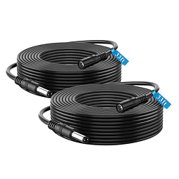 Cable de extensión de alimentación, paquete de 2, 33 pies, 5