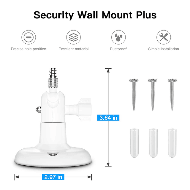 Versión mejorada Soporte de pared de seguridad para interior