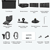 Cámara de respaldo inalámbrica magnética con monitor de pant