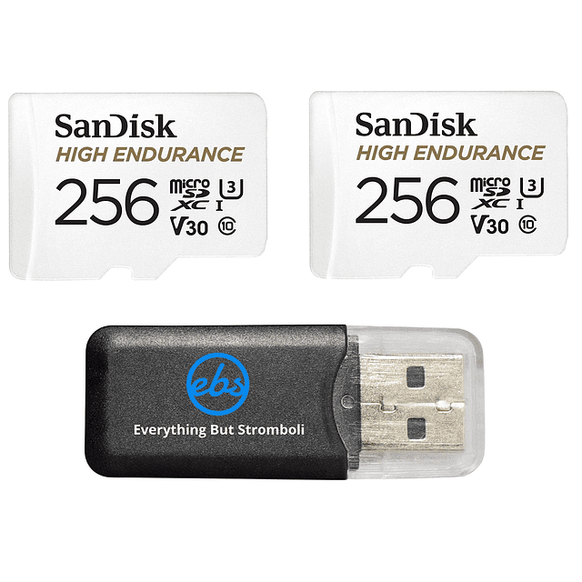 Tarjeta de memoria MicroSDXC de 256 GB de alta resistencia p