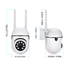 Cámara de seguridad, cámaras de seguridad para exteriores HD