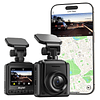 Dash Cam WiFi 2K, Cámara para Coche con APP, Cámara Frontal