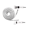 Cable de extensión de alimentación de 12 V CC, 50 pies, ench