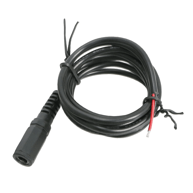 Cable de alimentación de CC de 5 piezas, conectores hembra d