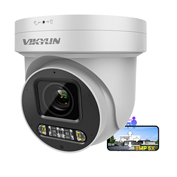 Cámara 4K 8MP PTZ IP POE, zoom óptico 5X lente de 2,7 ~ 13,5