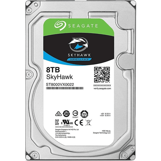 SkyHawk Disco duro interno de vigilancia de 8 TB HDD - 3,5 p