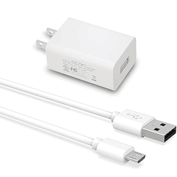 Cargador micro USB con cable de extensión de alimentación de