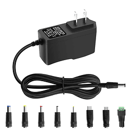 Adaptador de fuente de alimentación CC de 5 V, 1 A, cargador