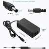 Fuente de alimentación de 12 V, 5 A, adaptador de corriente