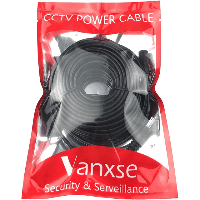 Cable de extensión de alimentación CCTV de 12 V CC de 2,1 x