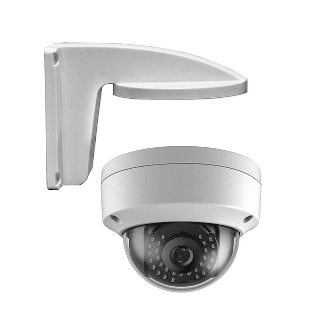 Cámara de seguridad domo IP PoE de 6 MP para exteriores, 0.1