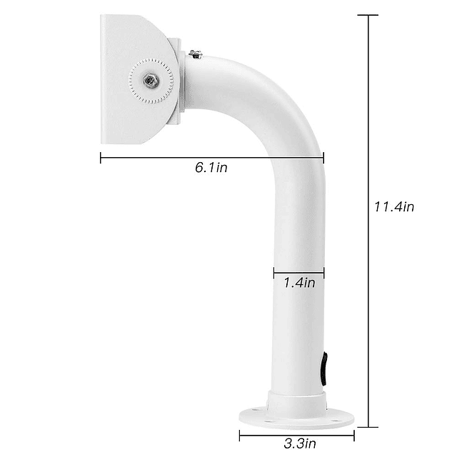 Wsdcam Soporte de montaje para cámara de seguridad CCTV, sop