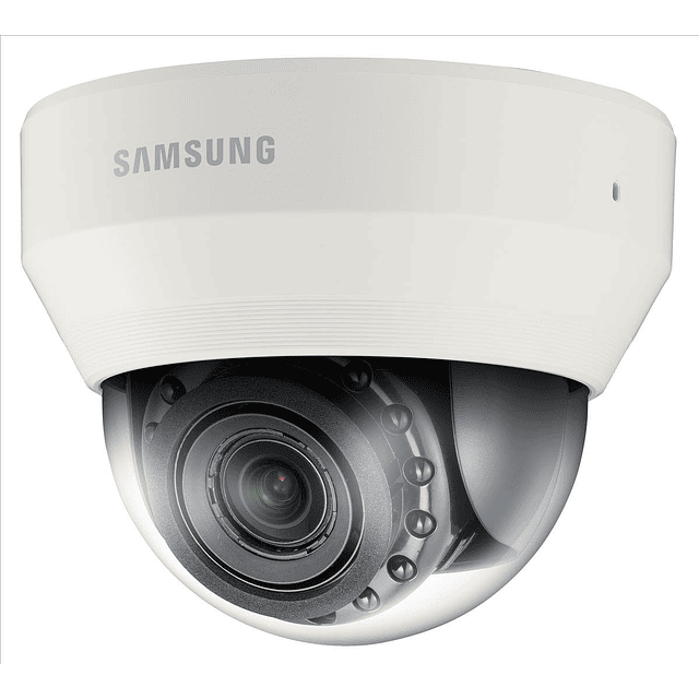 Cámara domo IR de red Samsung 2 MP 1080p Full HD WiseNet III