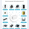 Cable USB-A a Micro/Tipo-C de 10 pies con adaptador de pared