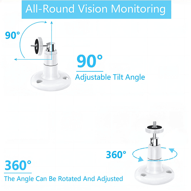 Kit de montaje en pared de techo ajustable para cámara de se