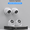 Compatible con Hikvision Cámara de seguridad IP con torreta