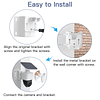 Soporte de pared compatible con Eufy Security SoloCam S340,