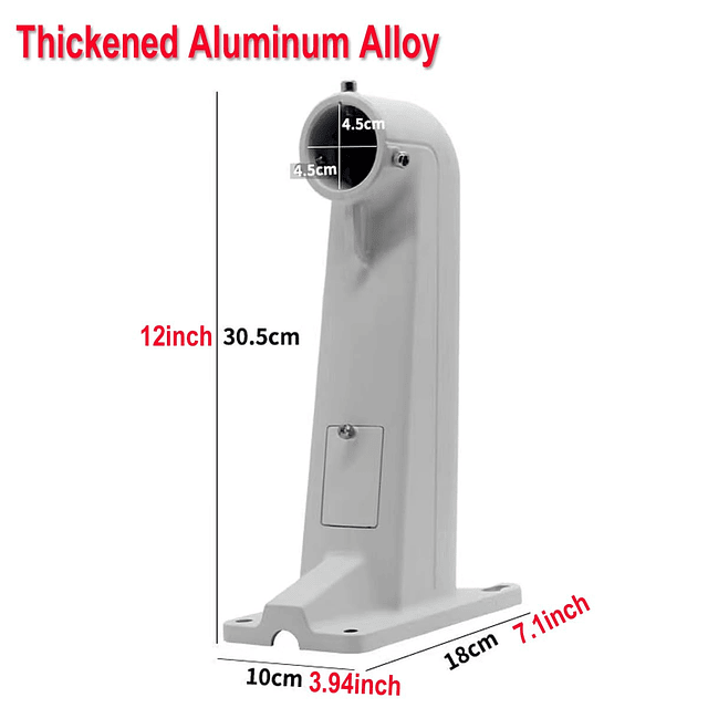 Soporte de montaje para cámara domo de seguridad de vigilanc