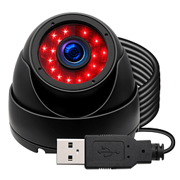 Cámara USB Cámara de Seguridad Cámara Web USB Domo para Exte