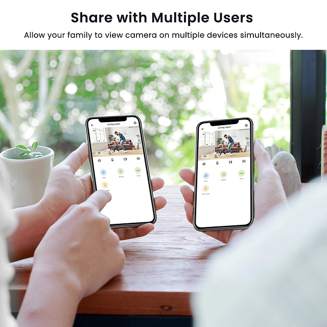 Cámaras de interior para seguridad en el hogar 2K, Galayou W