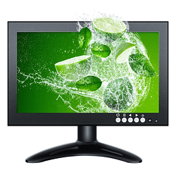 Monitor LCD HDMI pequeño de 8 pulgadas, portátil 1280x720 16