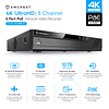 NV4108E-A2 Grabador de vídeo en red POE 4K 8CH POE NVR 1080p