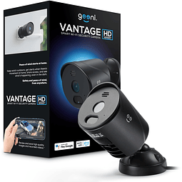 Cámara de seguridad para exteriores Vantage WiFi - 1080p HD,