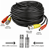 Paquete de 4 cables de alimentación de vídeo BNC de 100 pies