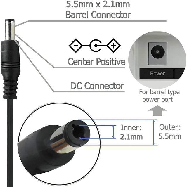 Fuente de alimentación de 12 V 1 A 100-240 V CA a CC 12 volt