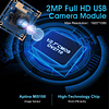 Módulo de cámara USB 1080P Cámara de PC con lente gran angul