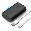 Batería de repuesto de 7000 mAh con cable de carga USB-C com