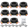 Paquete de 8 cables de alimentación de vídeo de 50 pies/15 m
