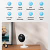 Cámara de seguridad interior/exterior 5G y 2,4G para el hoga
