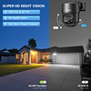 Cámara de seguridad celular 4G LTE solar paquete de 2 con ta